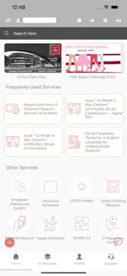 Zayed University android App screenshot 10