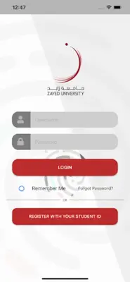 Zayed University android App screenshot 11